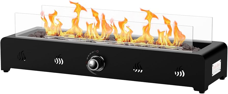 Amazon.com: Onlyfire 28'' Tabletop Fire Pit Table, Propane Gas